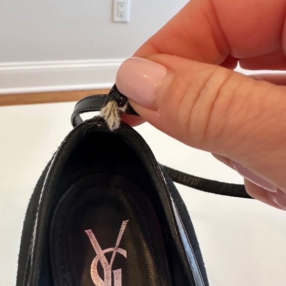 YSL Platform Pump w Ankle strap 38.5 - Picture 5 of 5